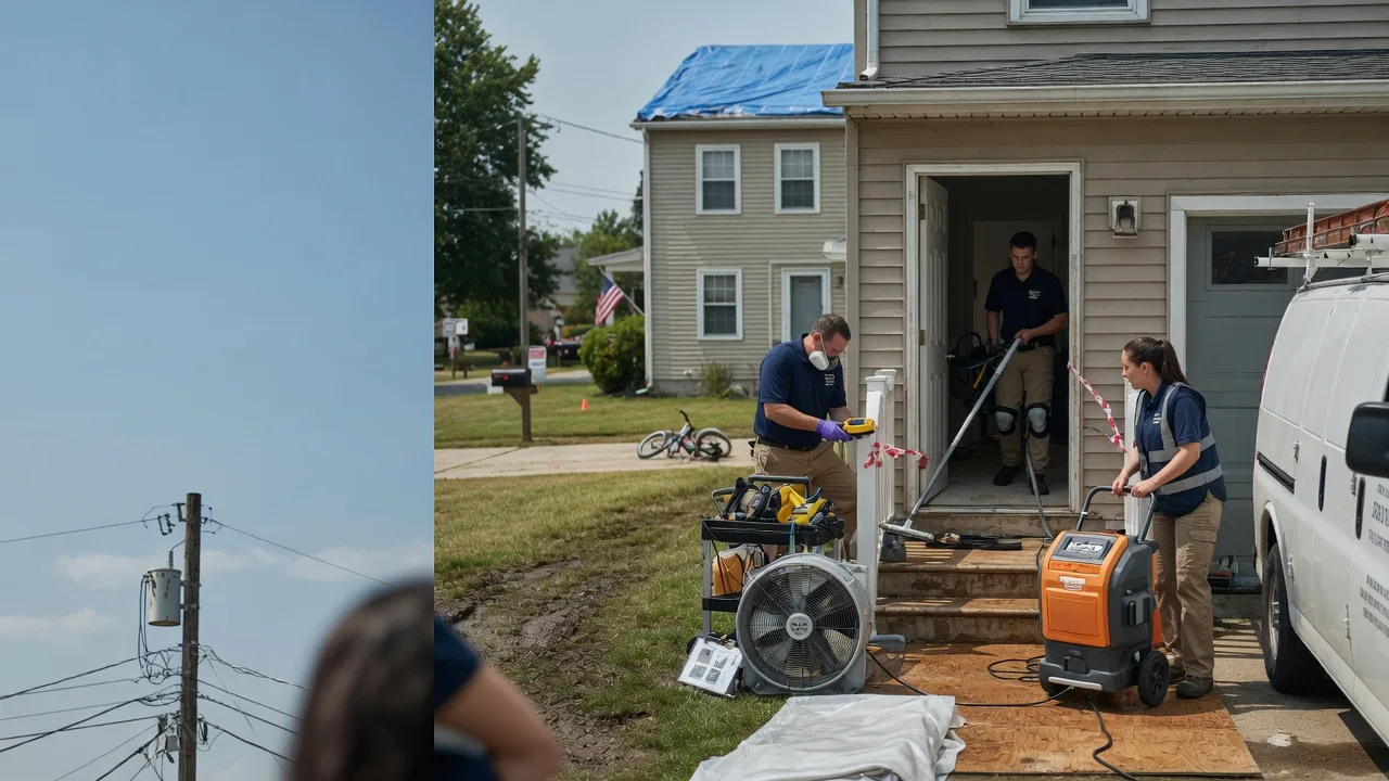 Water Damage Repair in Buckhannon, WV near me